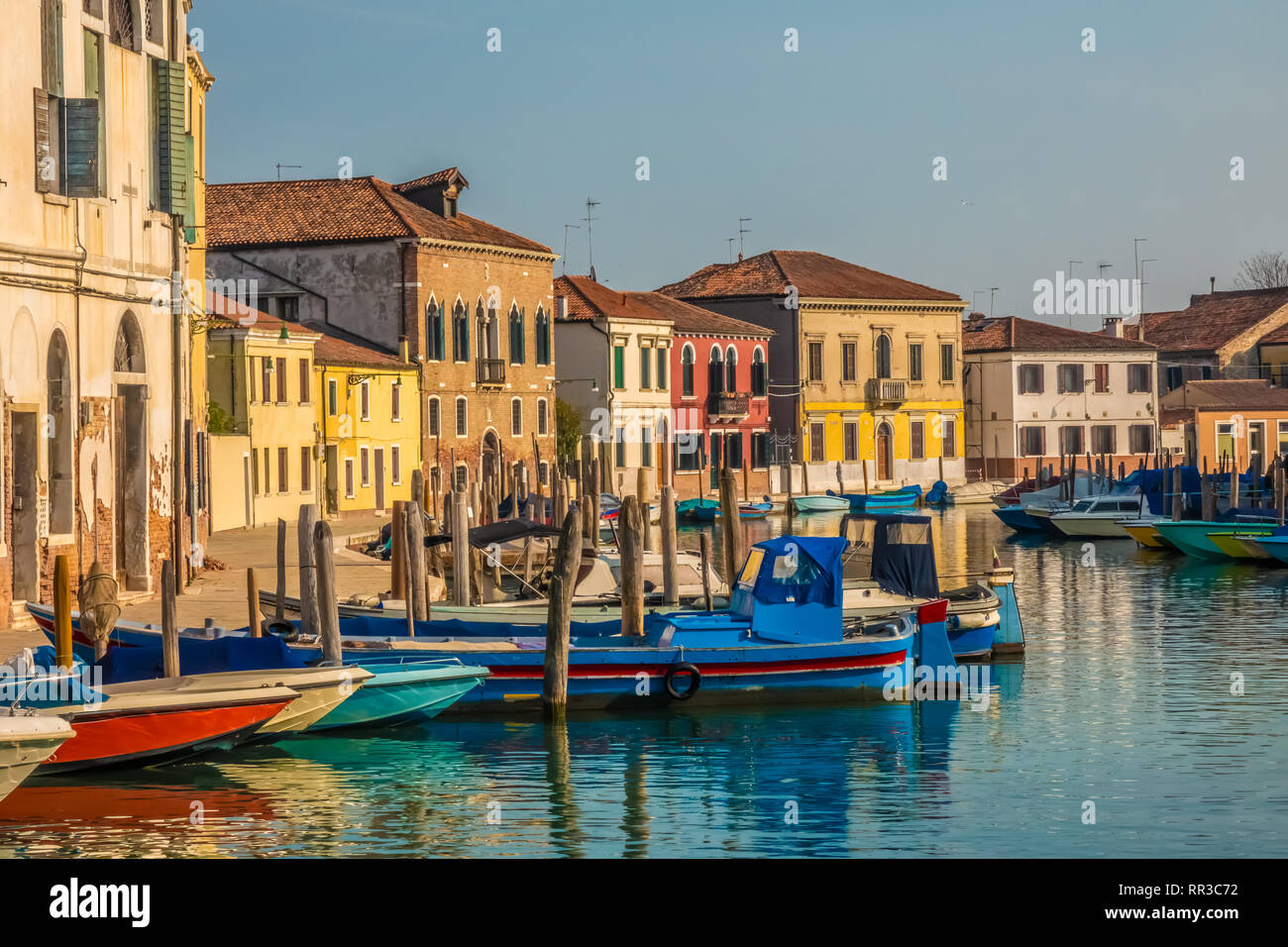 Murano Islands, famous for its glass making, Venice, capital of the Veneto region, a UNESCO World Heritage Site, northeastern Italy Stock Photo