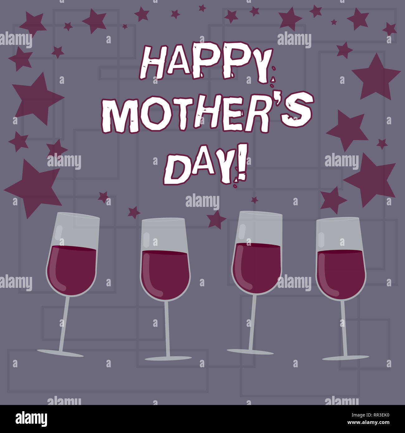 Text sign showing Happy Mother S Is Day. Conceptual photo