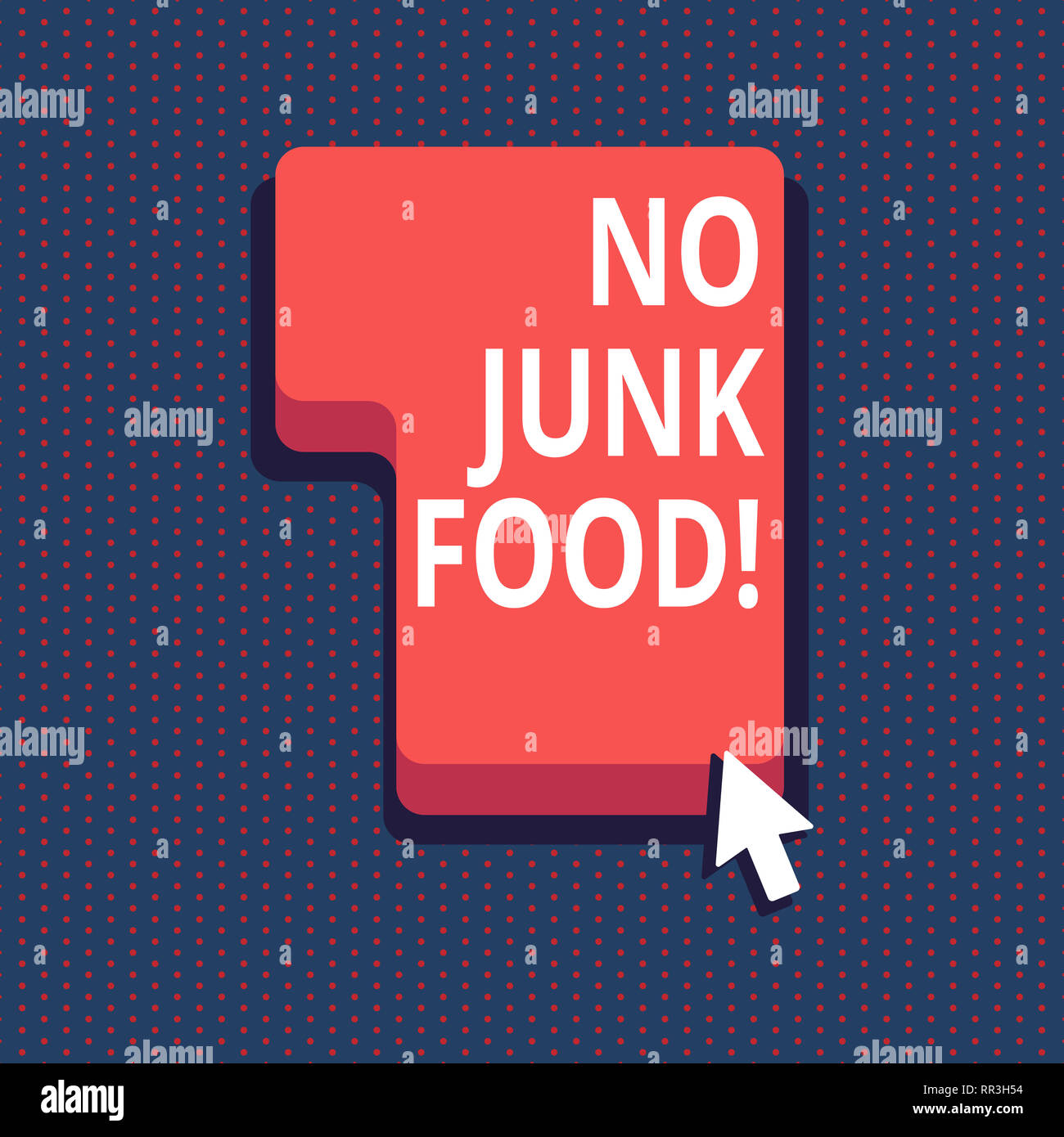 Handwriting Text No Junk Food Concept Meaning Stop Eating Unhealthy Things Go On A Diet Give Up 1047