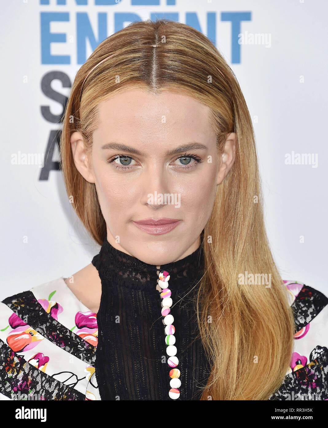 SANTA MONICA, CA - FEBRUARY 23: Riley Keough attends the 2019 Film
