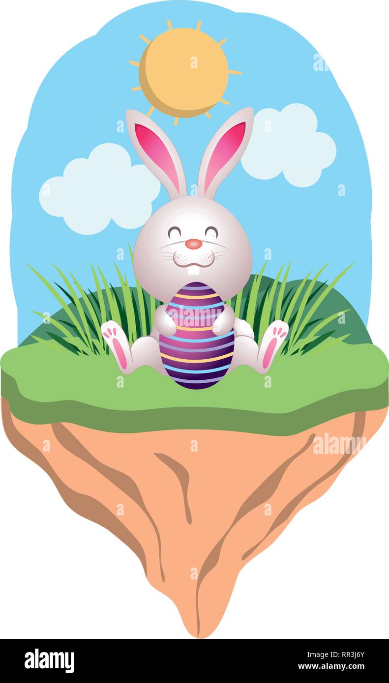 easter rabbit cartoon Stock Vector Image & Art - Alamy