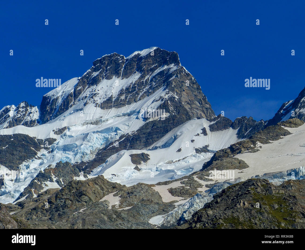 Mount Cook national park, South Island, New Zealand Stock Photo