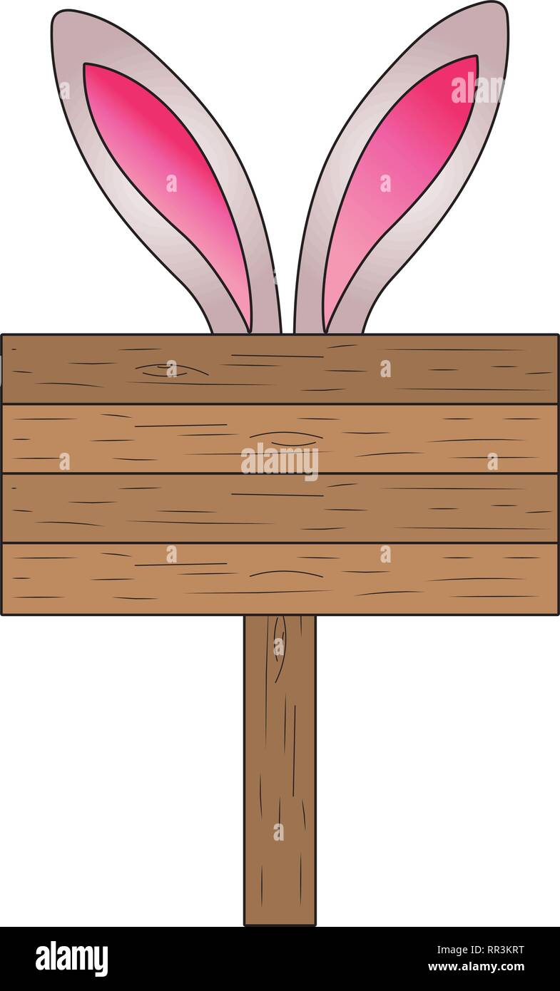 wooden sign cartoon Stock Vector Image & Art - Alamy