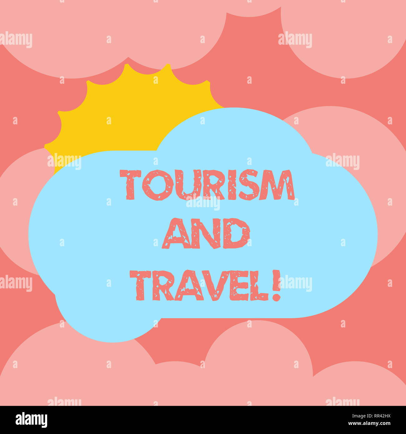 Writing note showing Tourism And Travel. Business photo showcasing ...