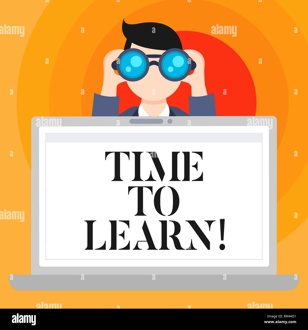 Conceptual hand writing showing Time To Learn. Business photo text ...