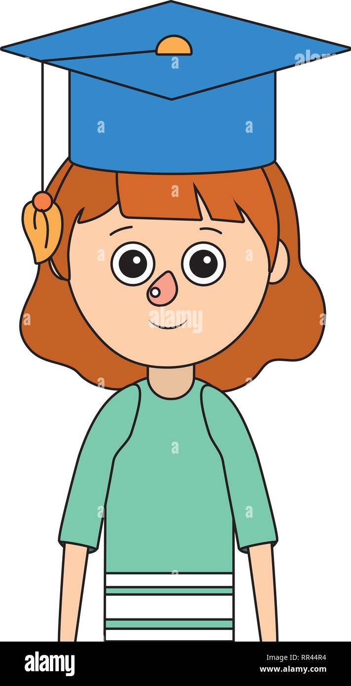 school education girl cartoon Stock Vector Image & Art - Alamy