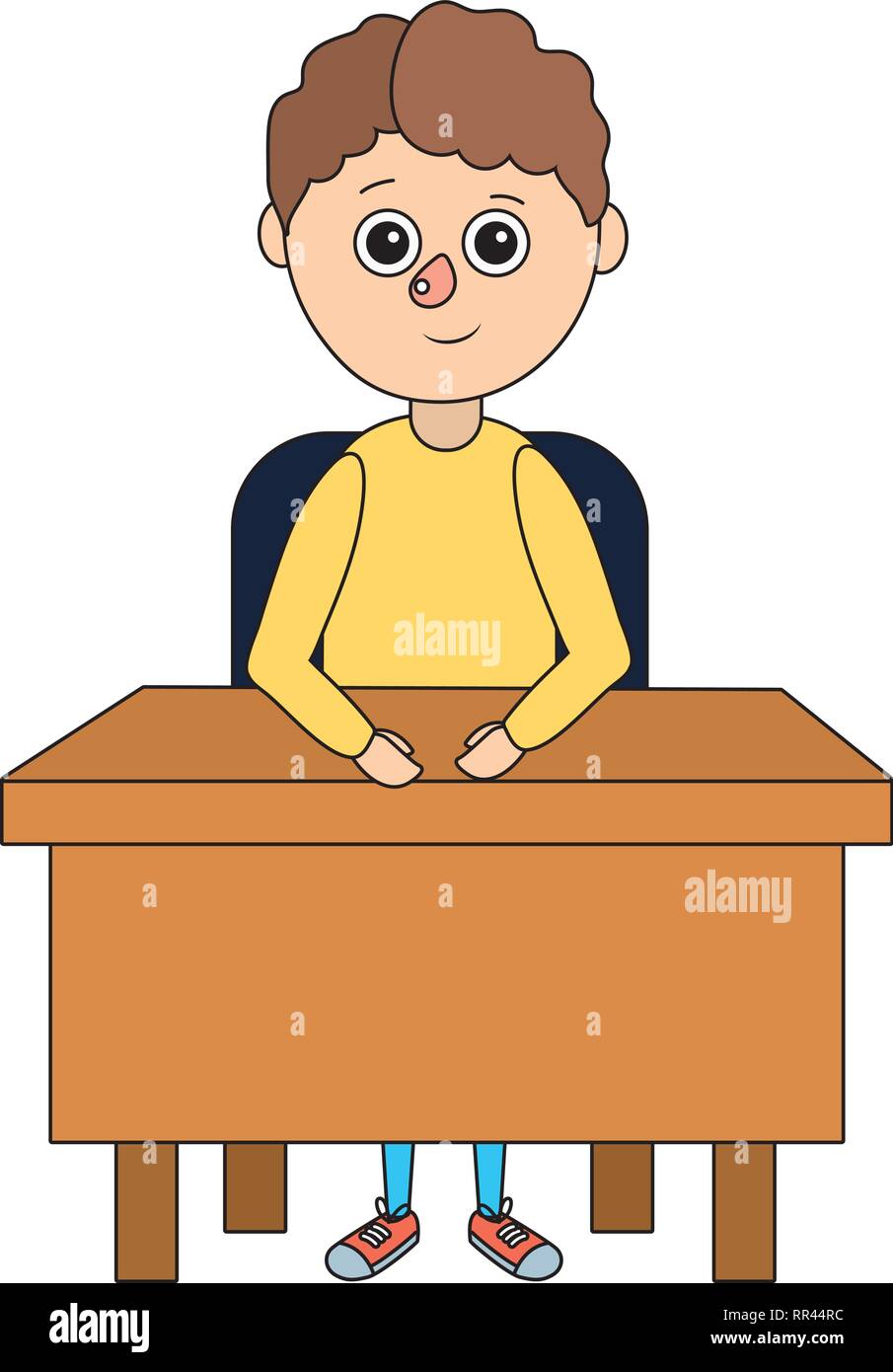 school education boy cartoon Stock Vector Image & Art - Alamy