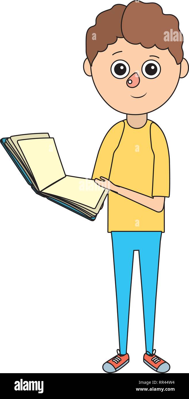 school education boy cartoon Stock Vector Image & Art - Alamy