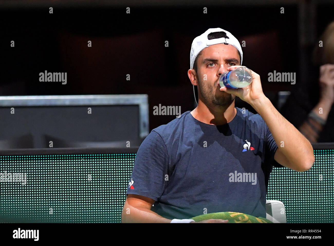 11 february 2019 Rotterdam, The Netherlands Tennis ABN AMRO World Tennis Tournament Stock Photo 11 february 2019 Rotterdam, The Netherlands Tennis ABN AMRO World Tennis Tournament Stock Photo