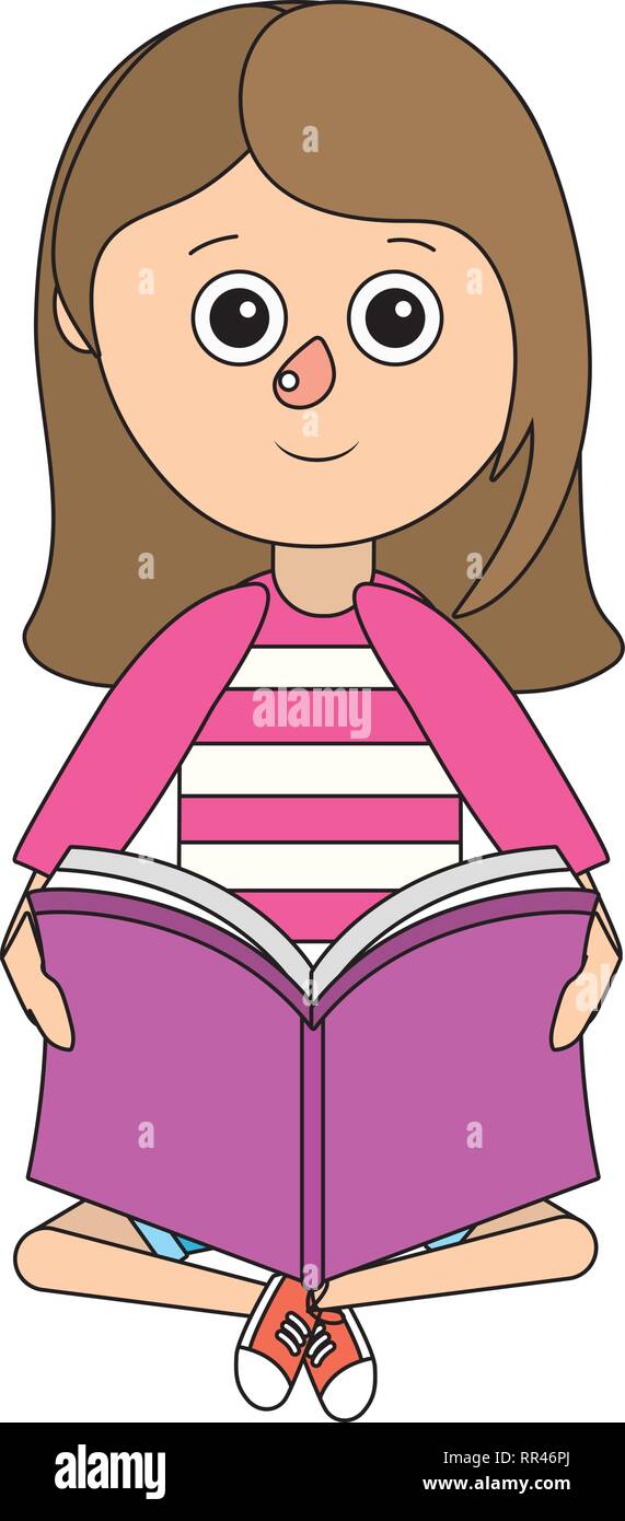 school girl cartoon Stock Vector Image & Art - Alamy