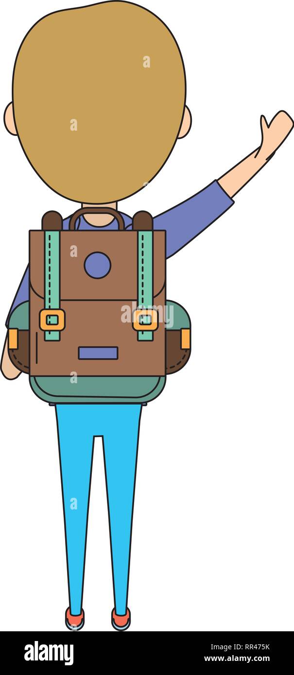 school student boy cartoon Stock Vector Image & Art - Alamy