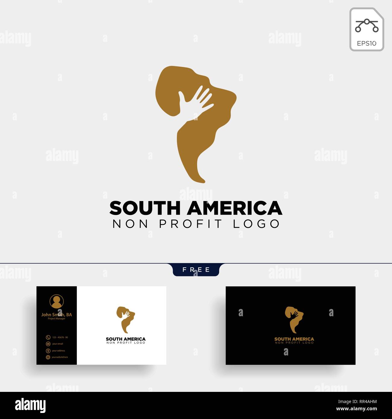 South Africa Charity Logo Template Vector Illustration Icon
