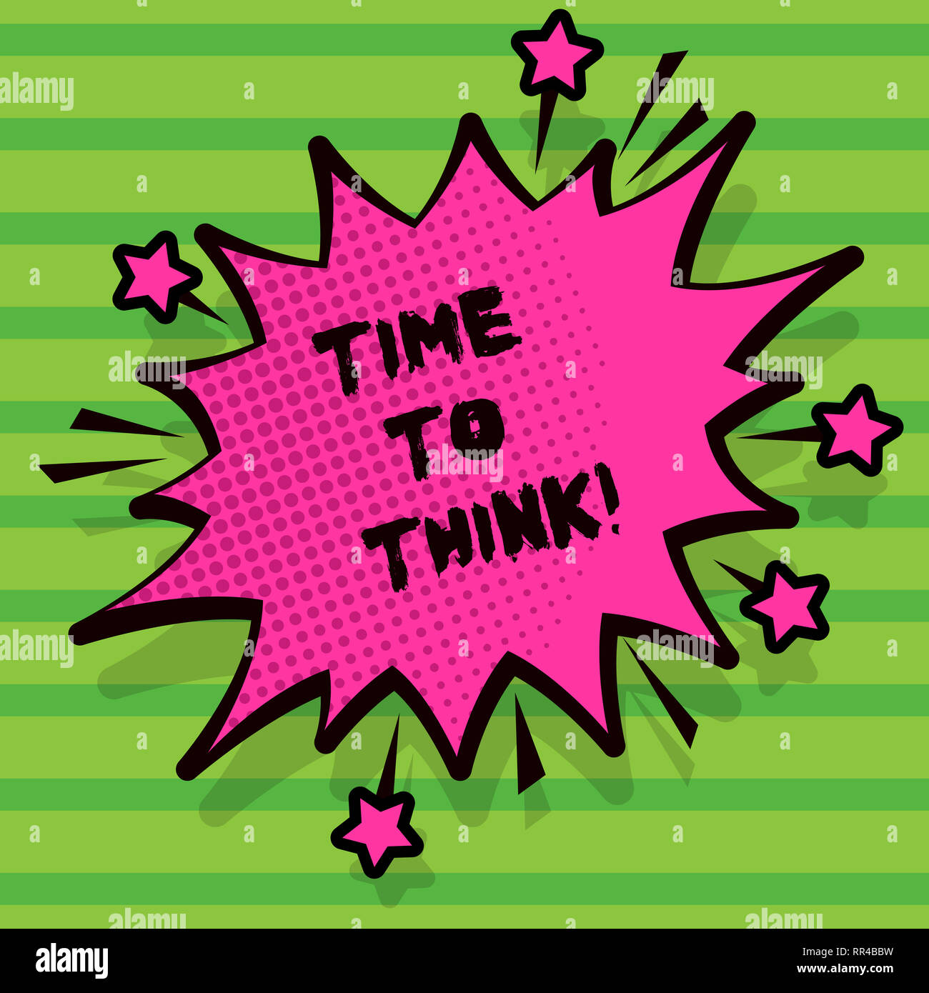 Word writing text Time To Think. Business concept for Reconsider some