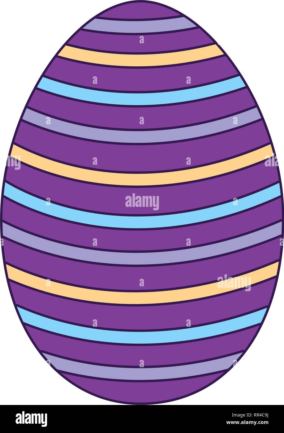 cute easter egg cartoon Stock Vector Image & Art Alamy