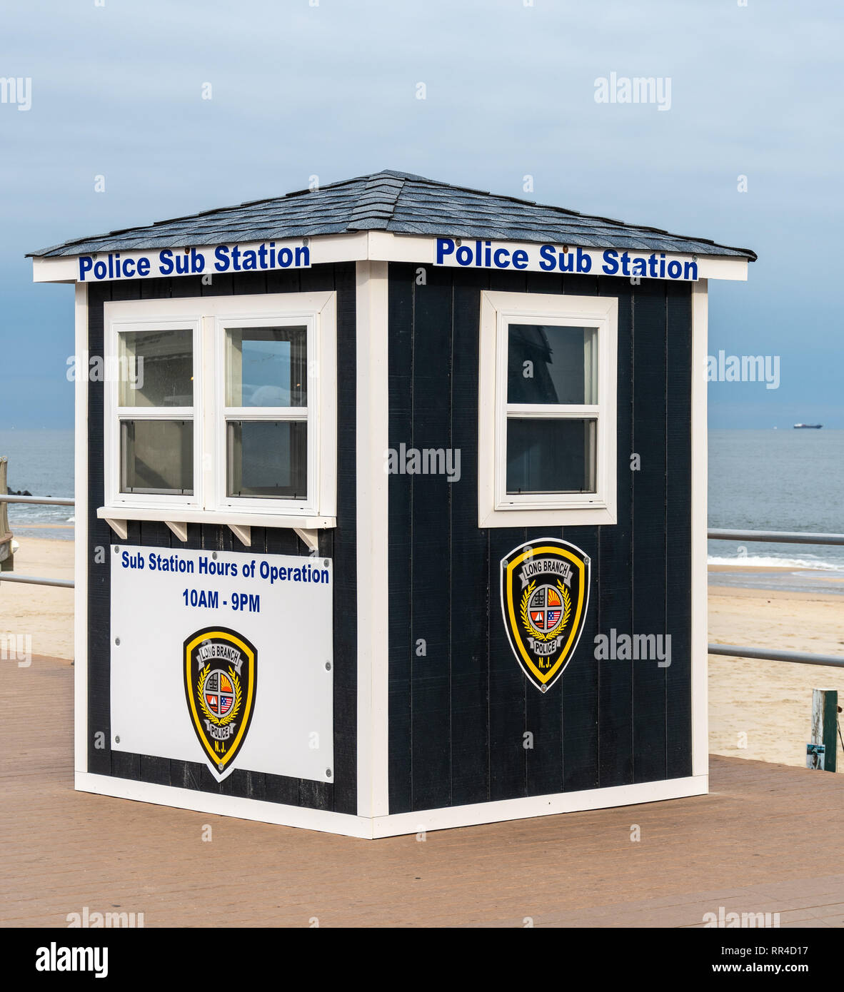Long Branch, United States November 18 2018 A New jersey police