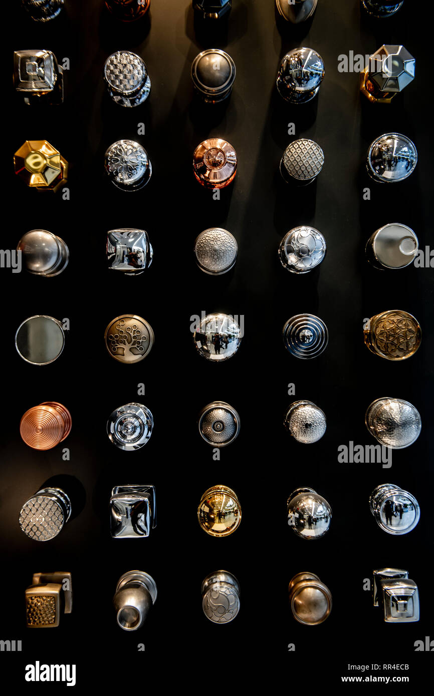 Handles on display design hi-res stock photography and images - Alamy