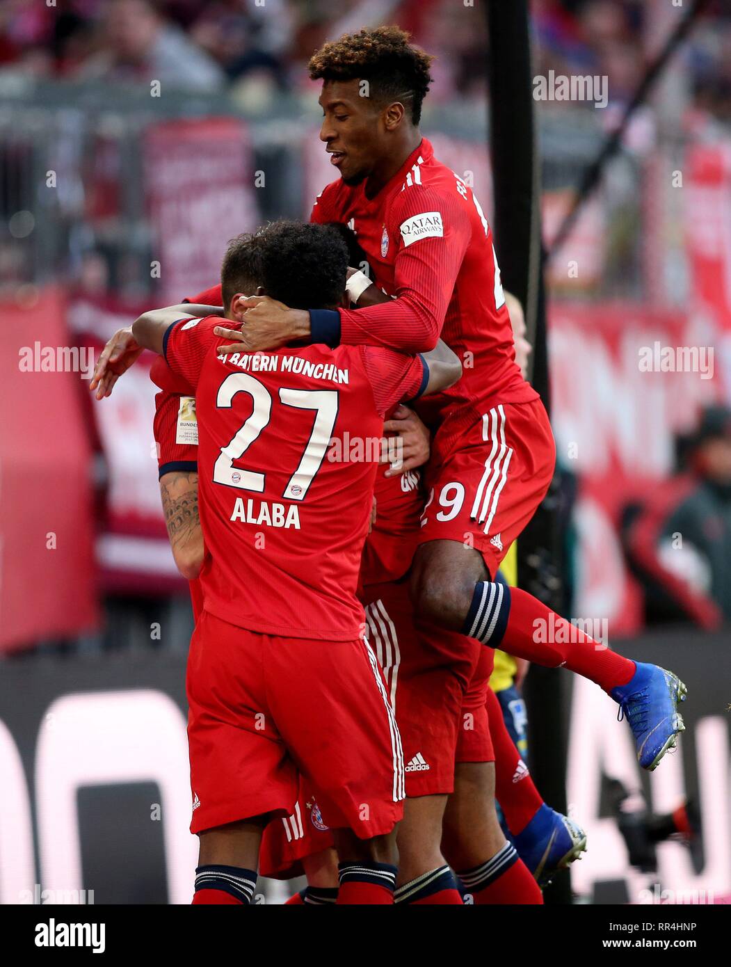 Firo 23 02 2019 Football 1 Bundesliga Season 2018 2019 Fc Bayern Munich Hertha Bsc Berlin Goal To 1 0 Javi Martinez Fcb Bayern Munchen Munich Goaljubel Jubilation Joy Usage Worldwide Stock Photo Alamy Firo 23 02 2019 Football 1 Bundesliga Season 2018 2019 Fc Bayern Munich Hertha Bsc Berlin Goal To 1 0 Javi Martinez Fcb Bayern Munchen Munich Goaljubel Jubilation Joy Usage Worldwide Stock Photo Alamy