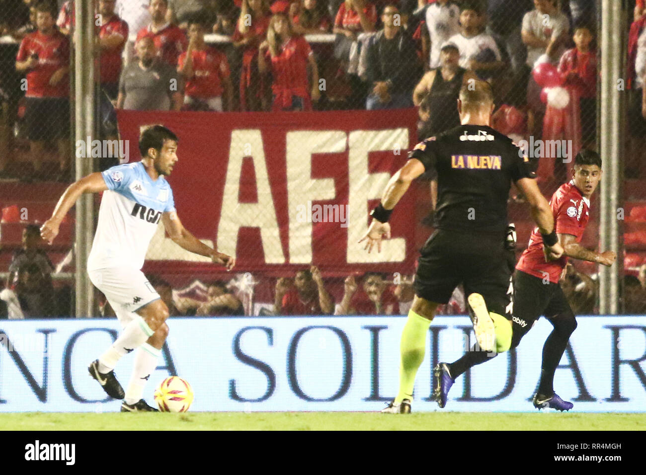 Buenos Aires, Argentina. 23rd February, 2019. : Darío Cvitanich during the derby between Independiente and Racing for Superliga Argentina, this saturday on Libertadores de América Stadium on Buenos Aires, Argentina. ( Credit: Néstor J. Beremblum/Alamy Live News Stock Photo