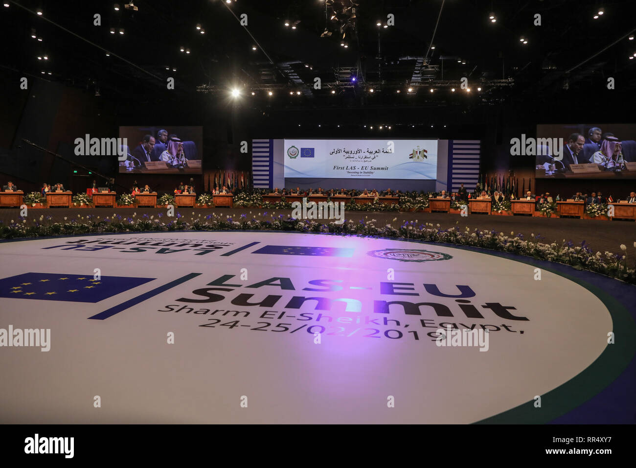 Eu league arab states summit hi-res stock photography and images - Alamy