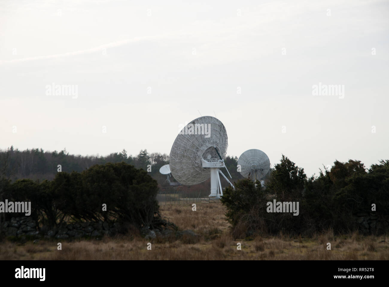 Outer space, or just space, is the expanse that exists beyond the Earth and outside of any astronomical object. ONSALA SWEDEN Stock Photo