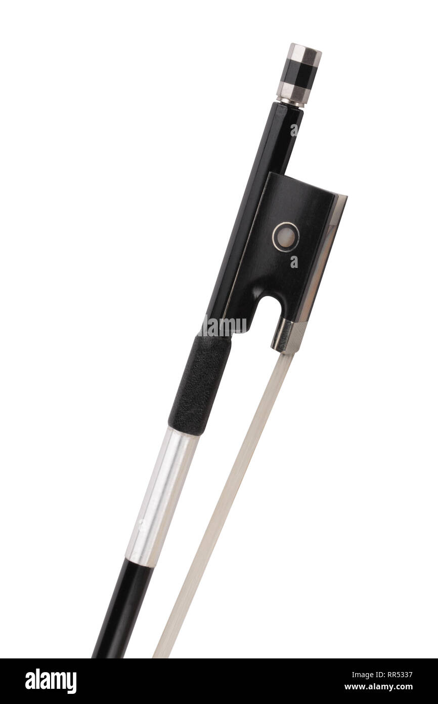 Violin Bow Isolated Stock Photo Alamy