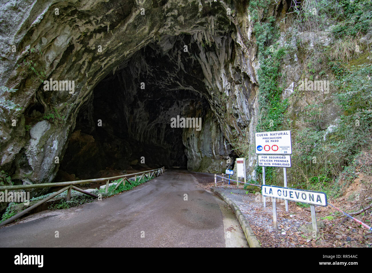 Entrance To La Cuevona This Cave Is The Only Access To The Village Of Entrance To La Cuevona This Cave Is The Only Access To The Village Of