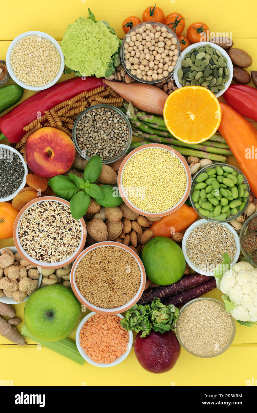 Fruit vegetables legumes whole grains hires stock photography and images Alamy