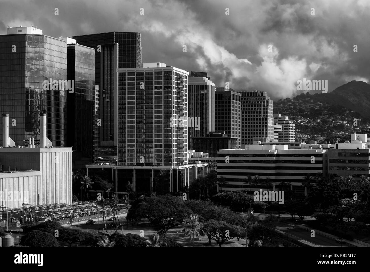 Coast oahu hawaii Black and White Stock Photos & Images - Alamy