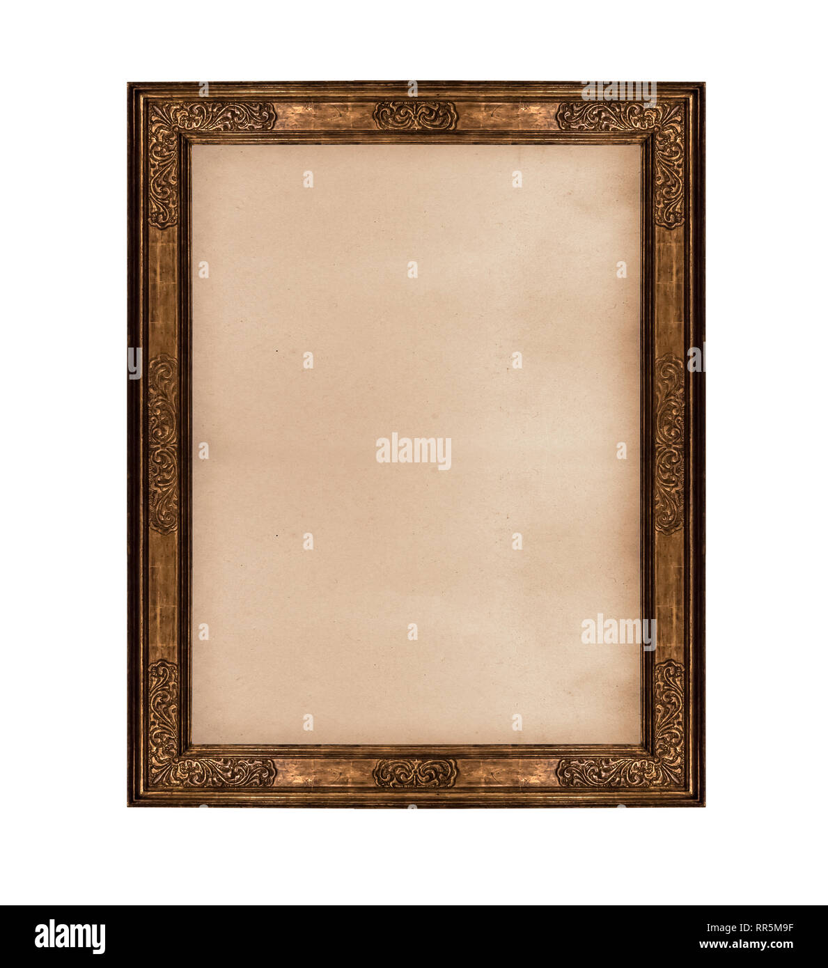 Antique vintage picture frame Stock Photo Alamy