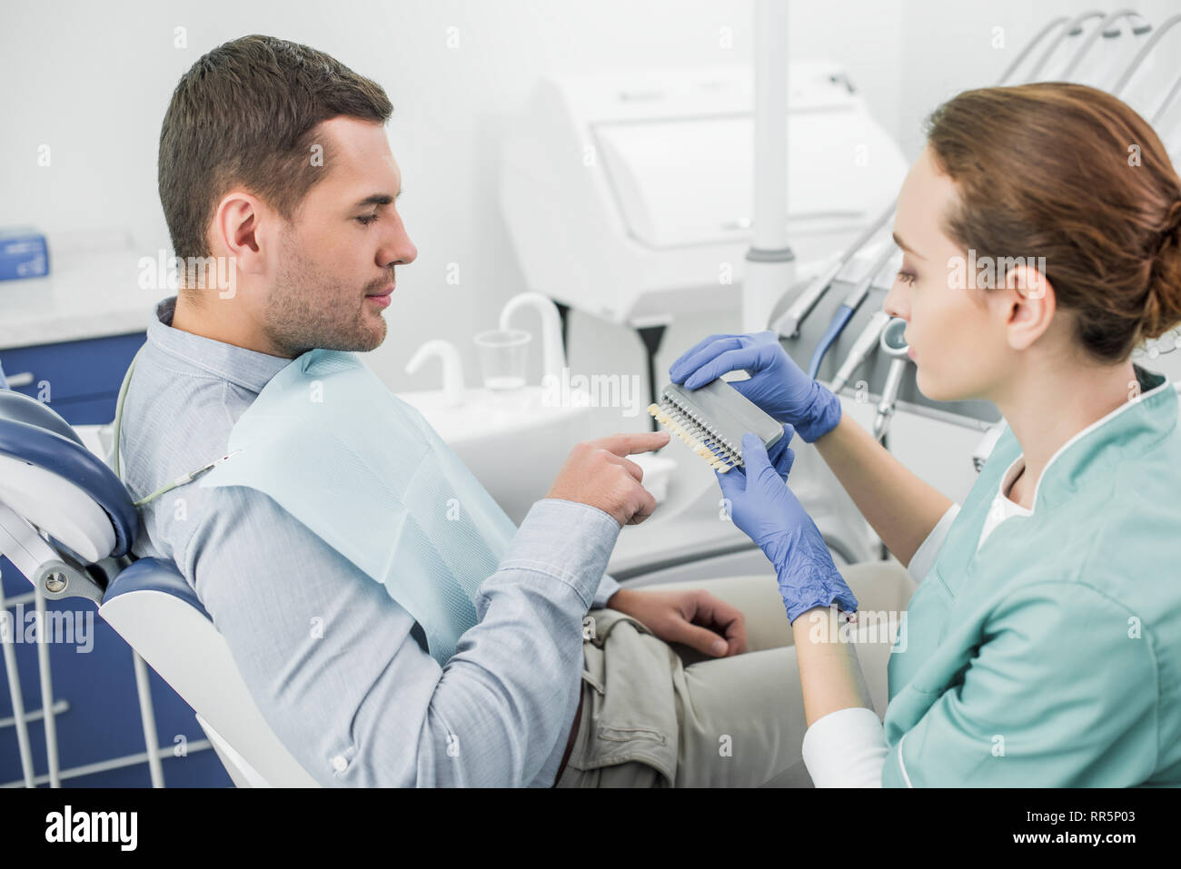 Finger at teeth hires stock photography and images Alamy