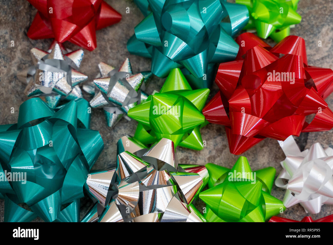 christmas wrapping bows