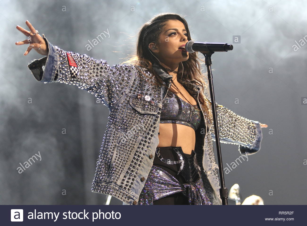 Bebe Rexha Performing Live In Stock Photos & Bebe Rexha Performing Live