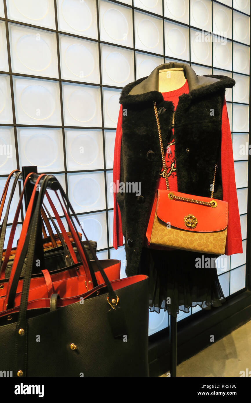 Coach House Fifth Avenue Flagship Store Interior, NYC, USA Stock Photo Alamy