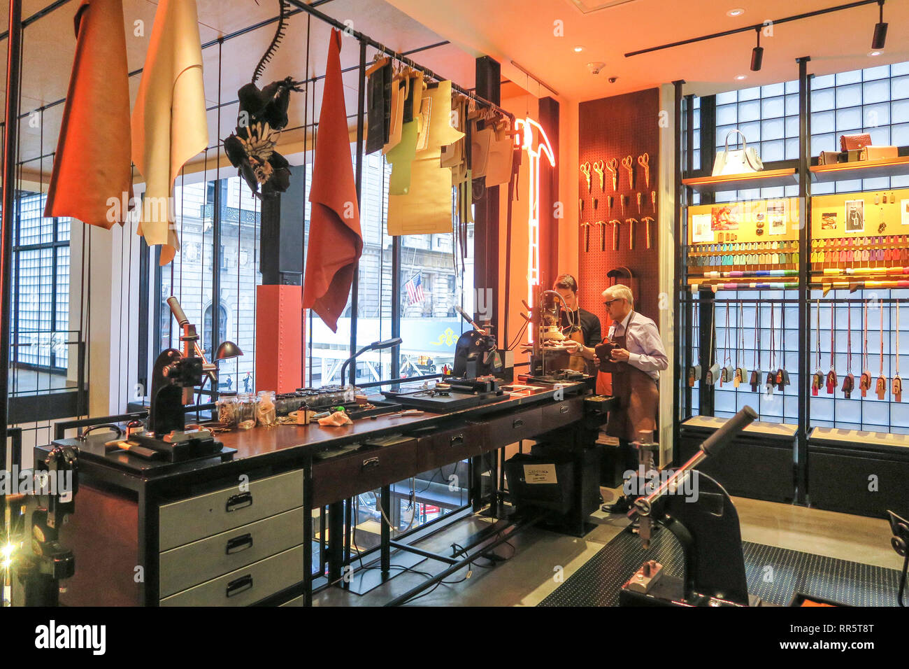 Coach House Fifth Avenue Flagship Store Interior, NYC, USA Stock Photo Alamy