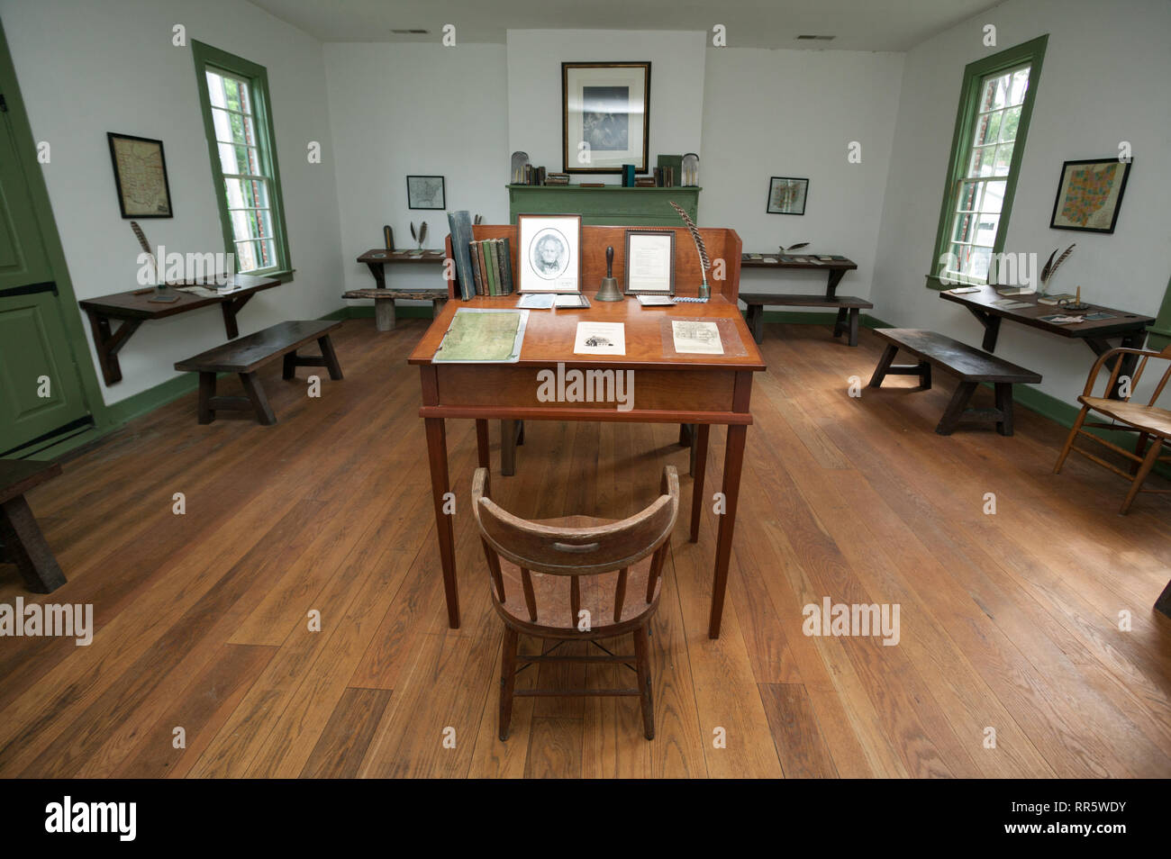 The Grant Schoolhouse in Ohio, where Ulysses S. Grant