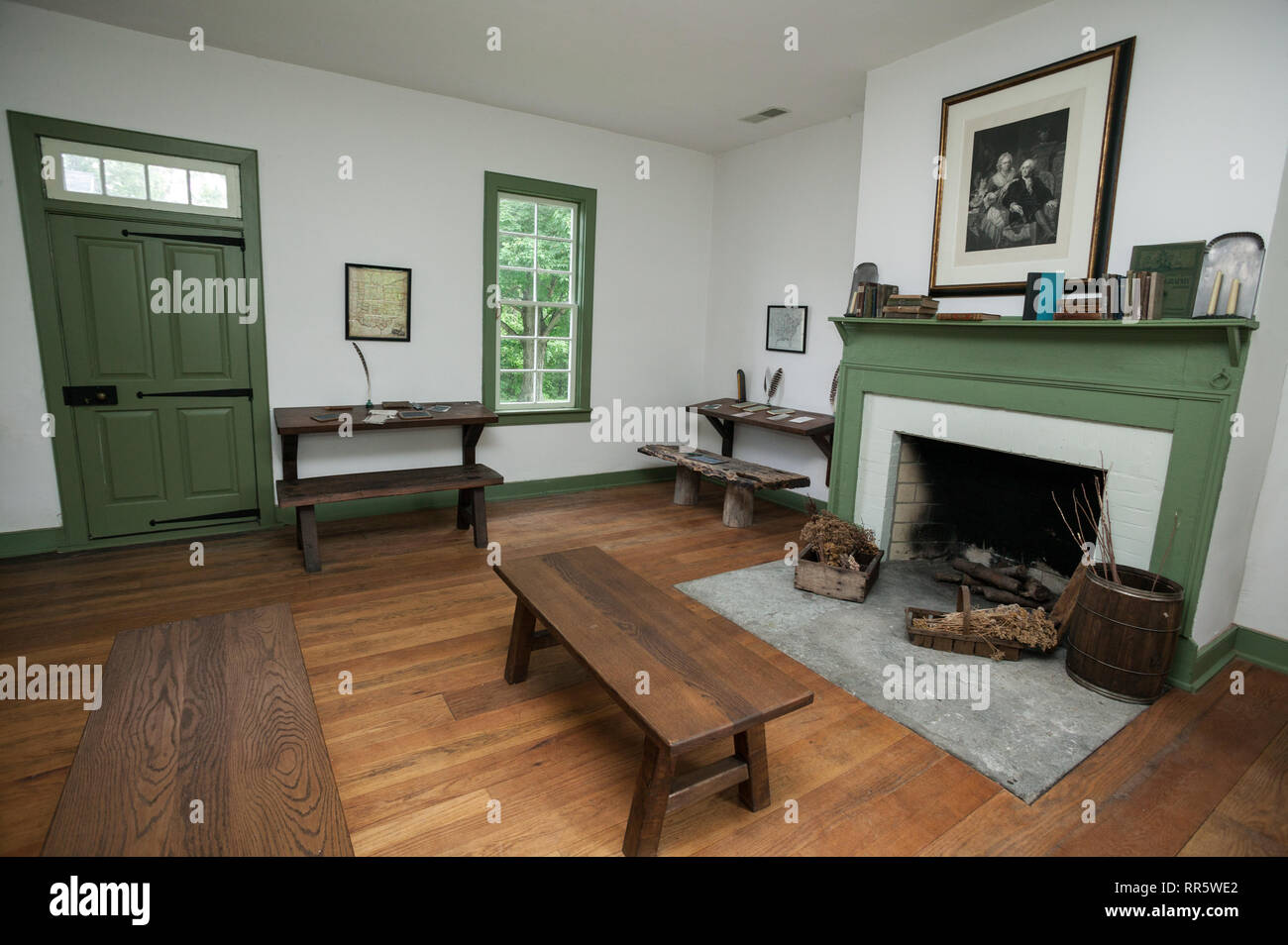 The Grant Schoolhouse in Ohio, where Ulysses S. Grant