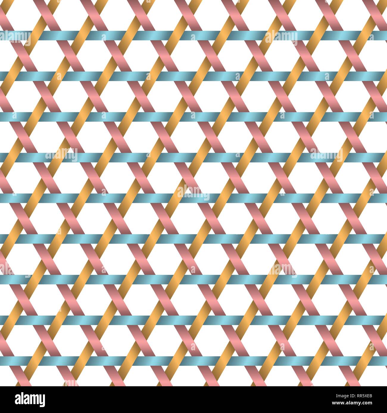 Basket design on seamless pattern. Stock Vector