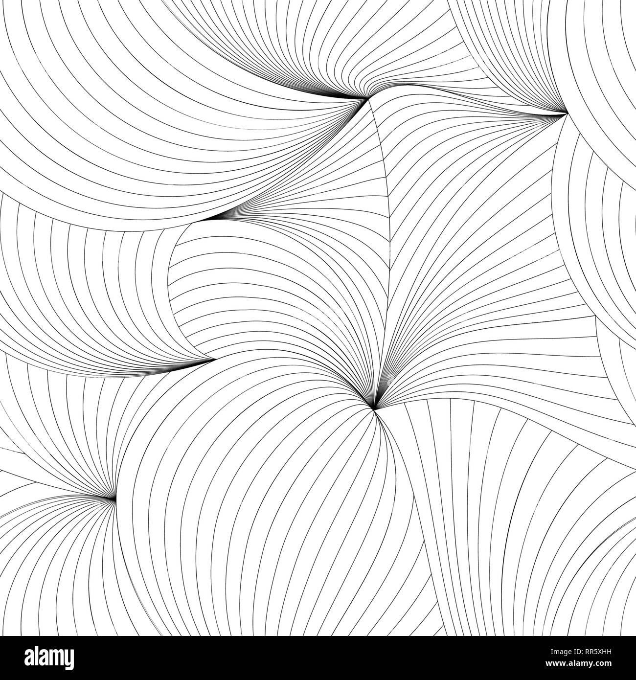 Abstract black and white background and seamless pattern on vector art ...