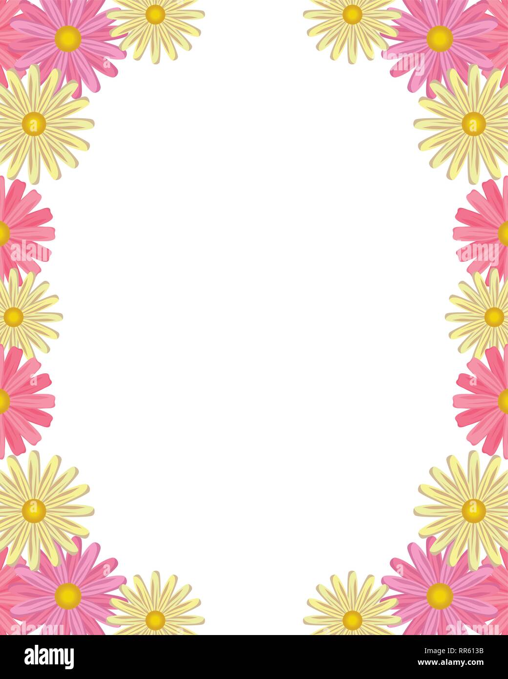 flowers pattern cartoon Stock Vector Image & Art - Alamy