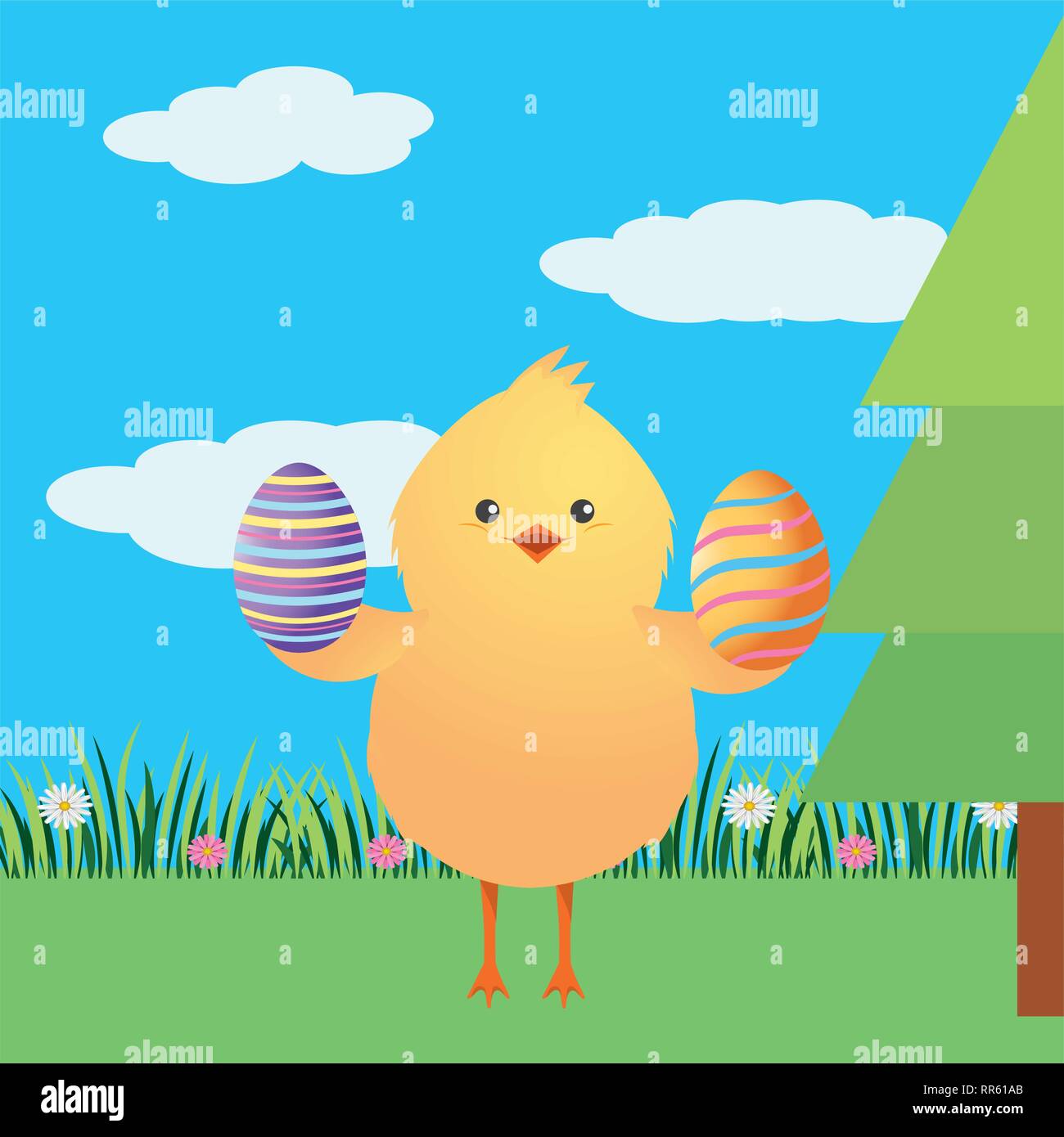 with easter eggs Stock Vector Image Art Alamy with easter eggs Stock Vector Image Art Alamy