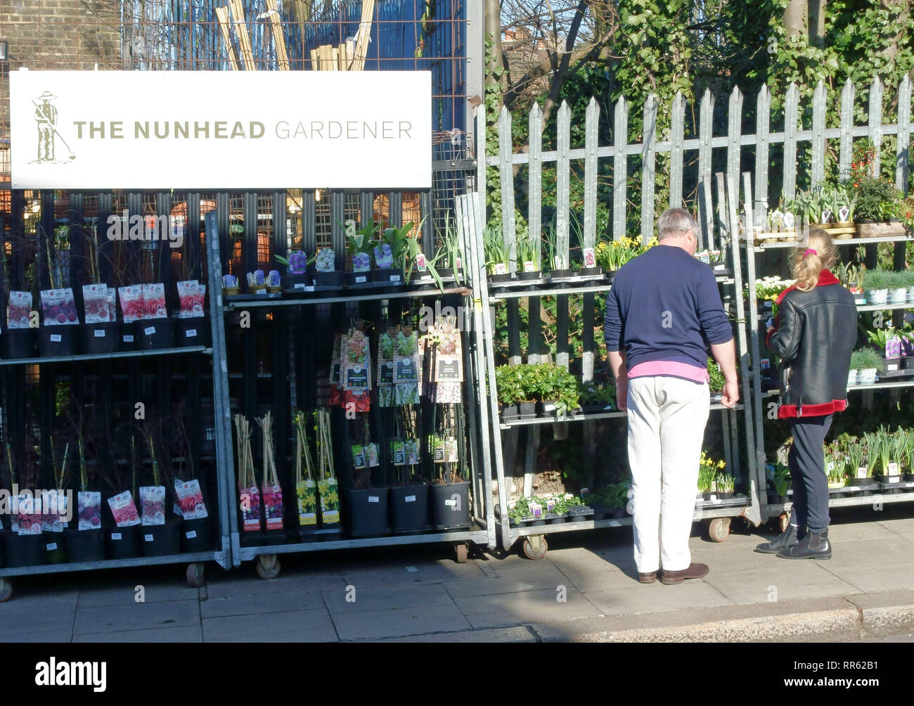 The Nunhead Gardener garden centre, Nunhead, South East London Stock Photo