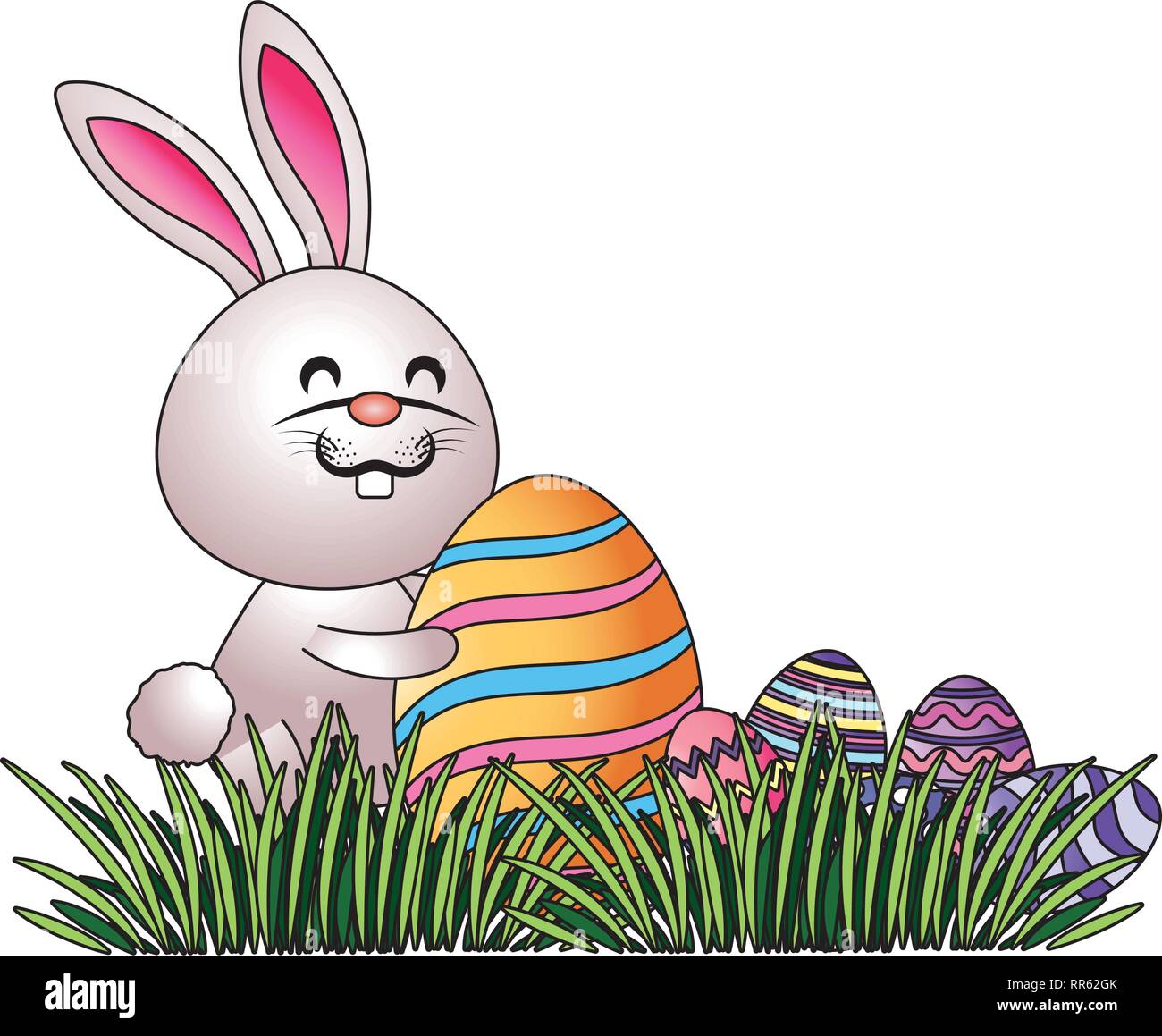 bunny with easter egg Stock Vector Image Art Alamy bunny with easter egg Stock Vector Image Art Alamy
