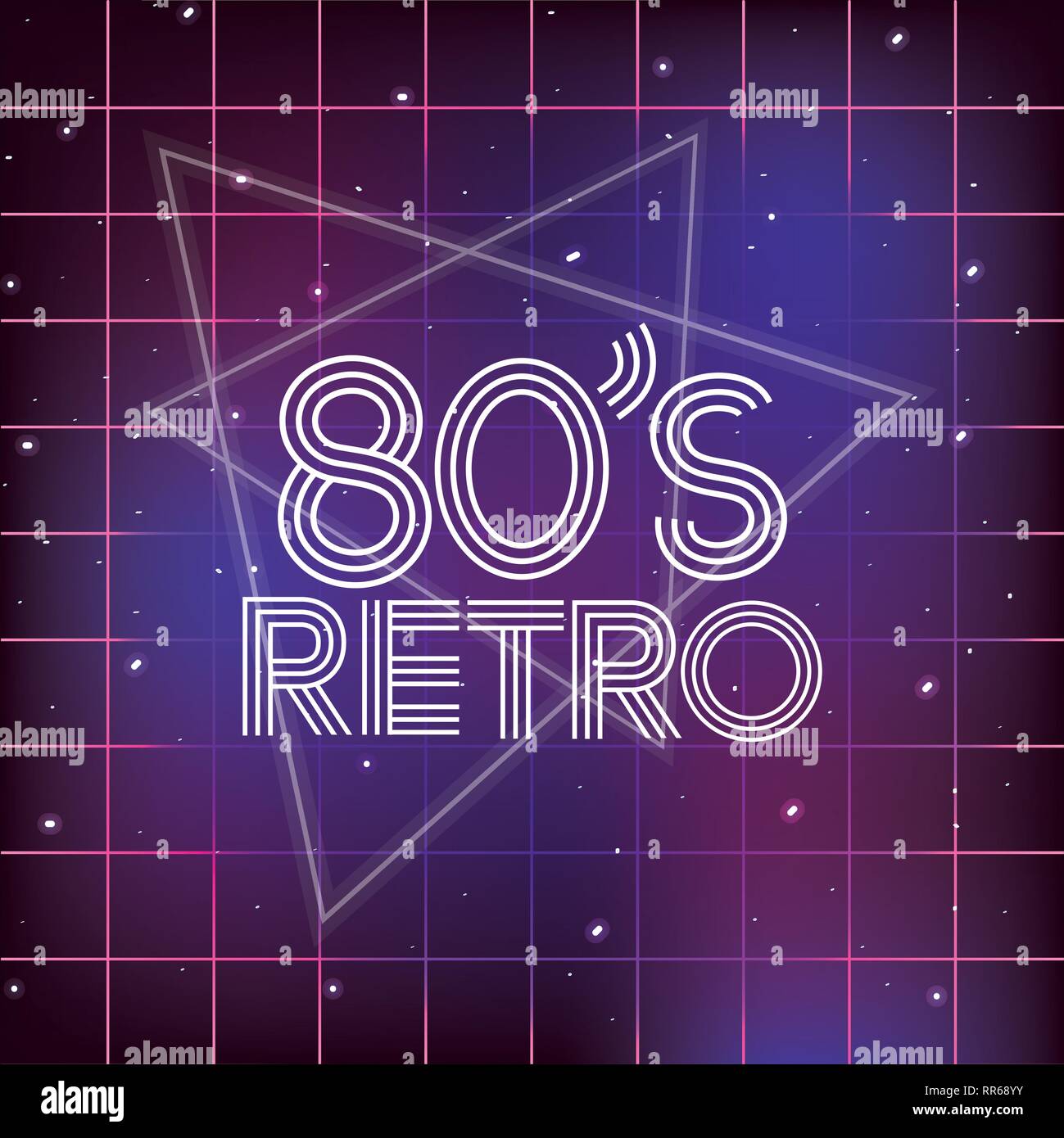 80s retro style word Stock Vector Image & Art - Alamy