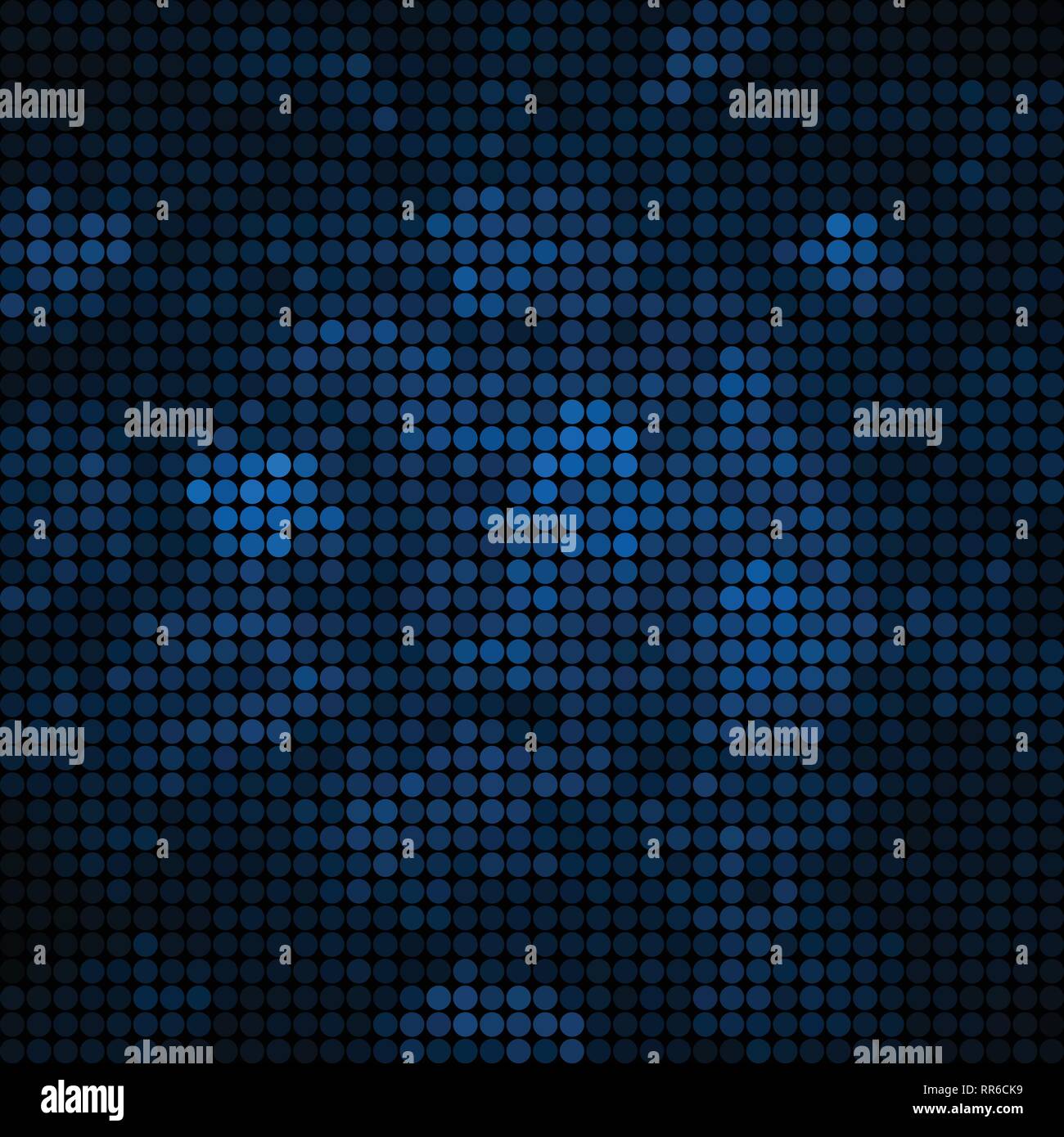 abstract vector colored round dots background - blue Stock Vector Image ...