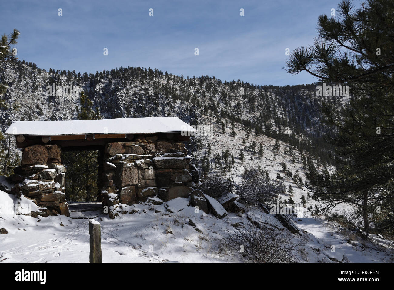 Big Thompson Canyon Overlook, CO Stock Photo Alamy