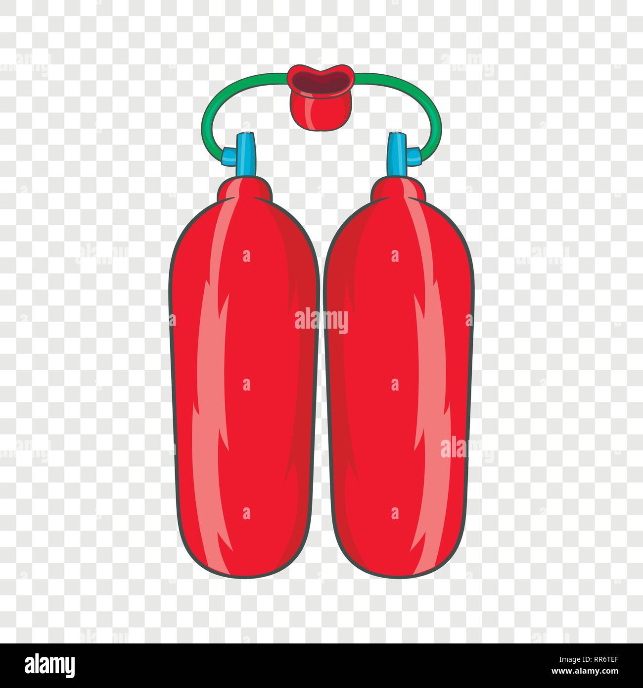 Cylinders for diving icon, cartoon style Stock Vector Image & Art - Alamy