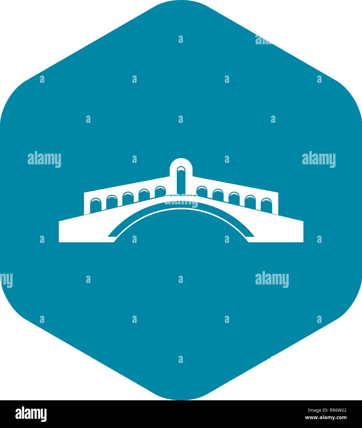 Bridge icon, simple style Stock Vector Image & Art - Alamy