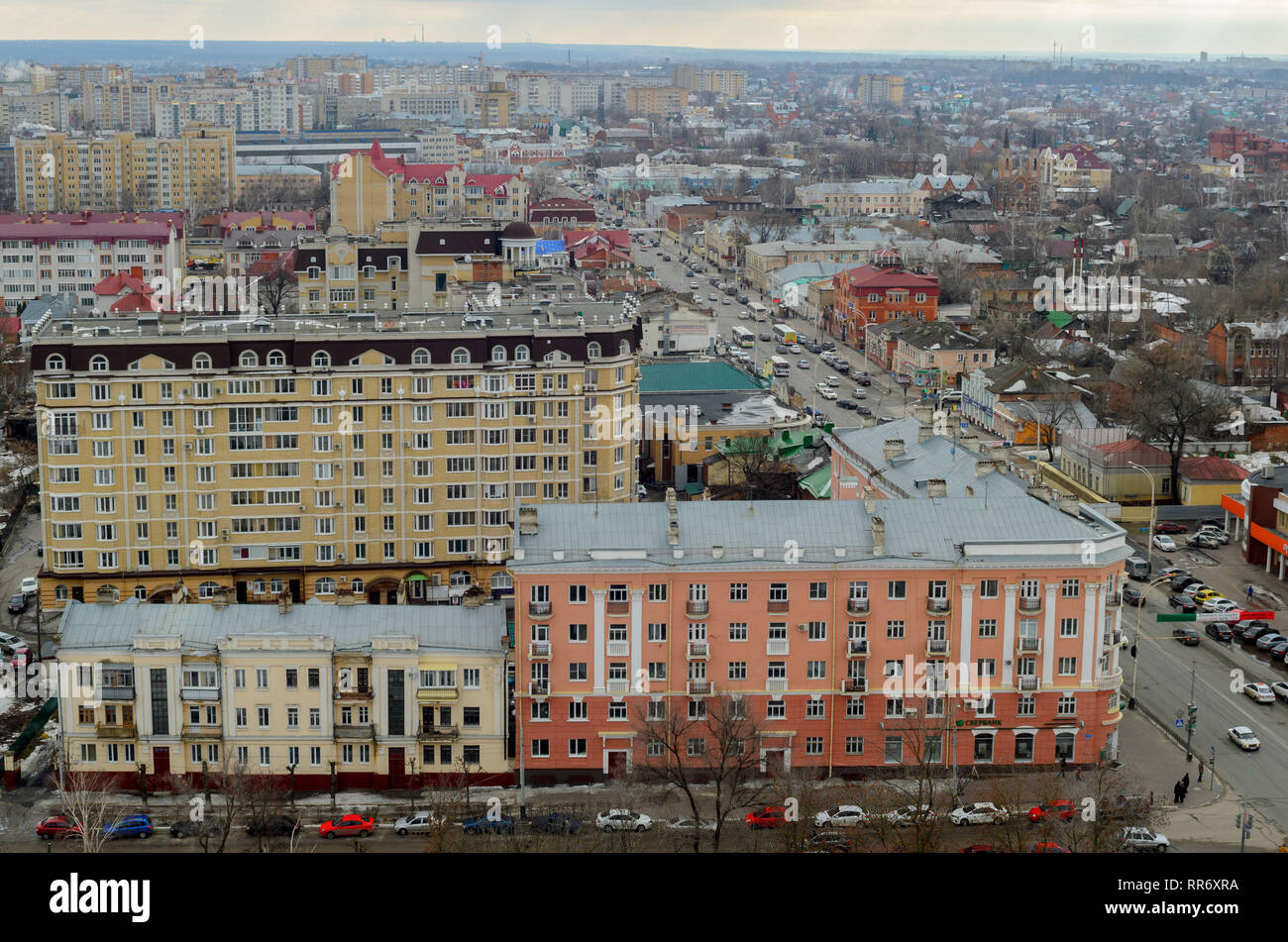 Tambov, Tambov region, Russia. 24th Feb, 2019. Tambov (Russia). Top ...