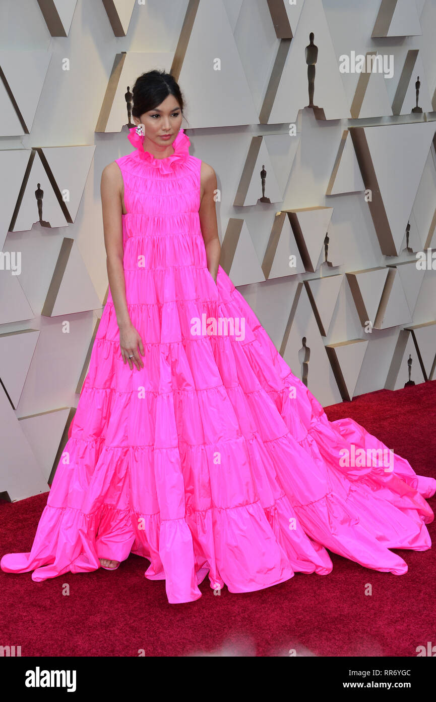 Los Angeles, USA. 24th Feb, 2019. LOS ANGELES, CA. February 24, 2019: Gemma Chan at the 91st Academy Awards at the Dolby Theatre. Credit: Paul Smith/Alamy Live News Stock Photo