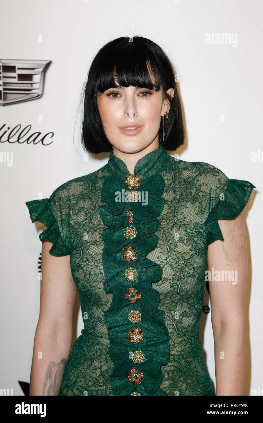 Los Angeles, USA. 24th Feb, 2019. CA - FEBRUARY 24: Rumer Willis at the
